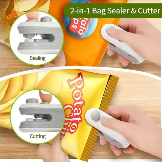 Braveloncosh® 🔥Mini Bag Sealer with Cutter and Magnet